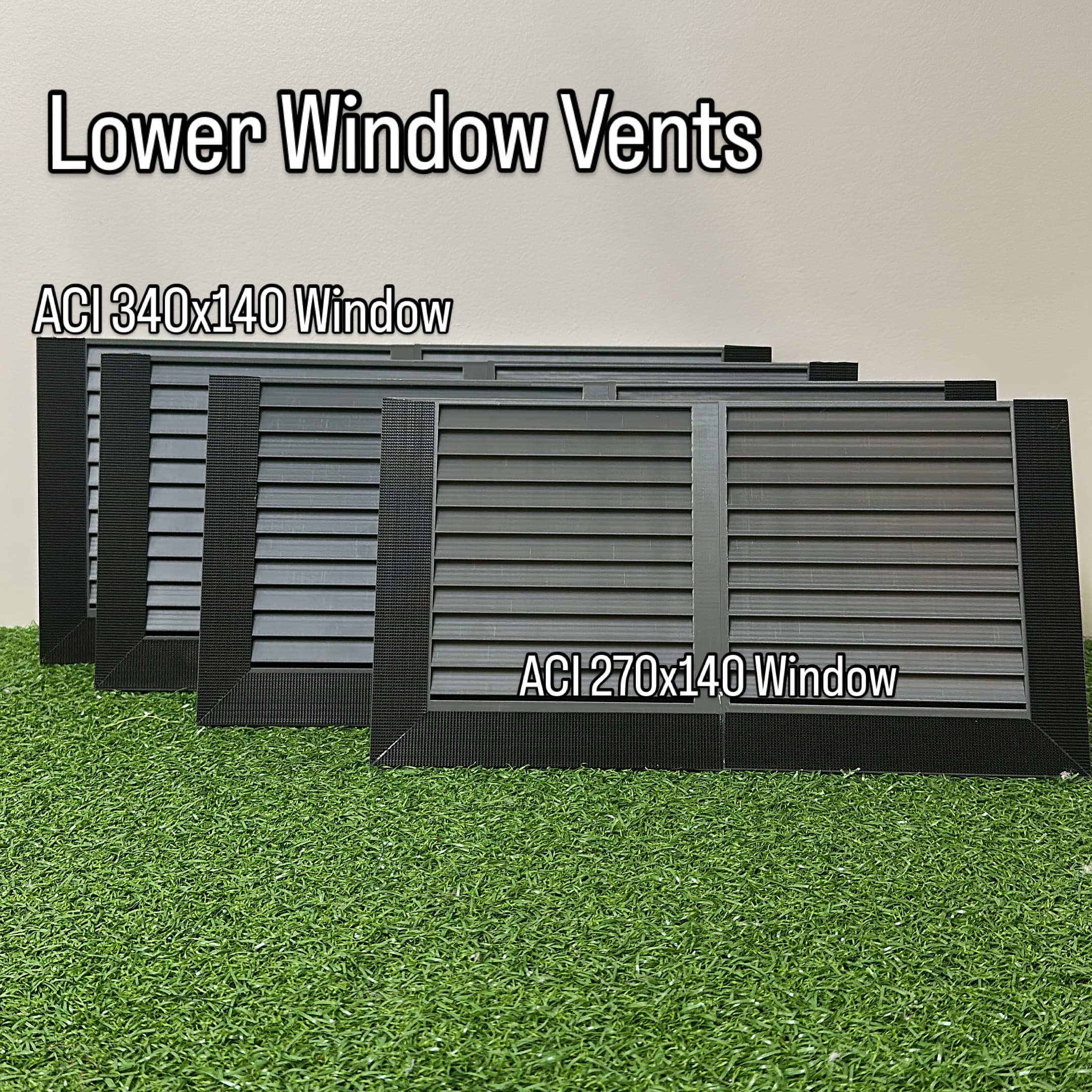 Lower Window Tent Vent